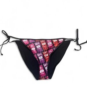 Taco Bell mild/fire/ hot sauce bikini bottoms with adjustable waist ties